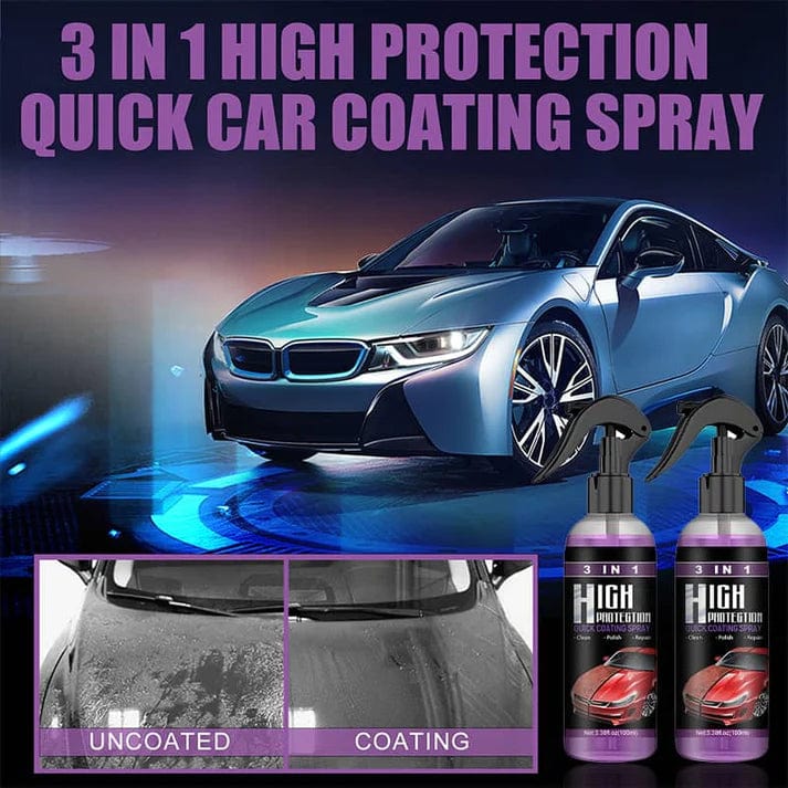 LootZoo Multipurpose 3 In 1 High Protection Car Coating Spray Car Quick Car  Coating Spray, Car Scratch Repair & Polish Spray, 1 Pc Vehicle Interior  Cleaner Price in India - Buy LootZoo