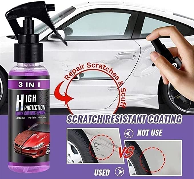 3 IN 1 High Protection Car Spray (Pack of 2) – Scrollstreet