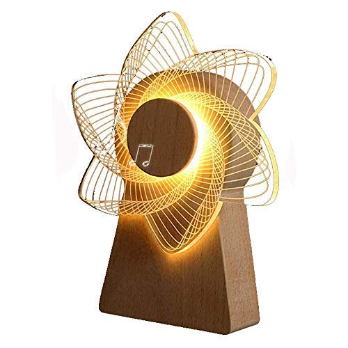 3D Windmill Music Light Diffuser