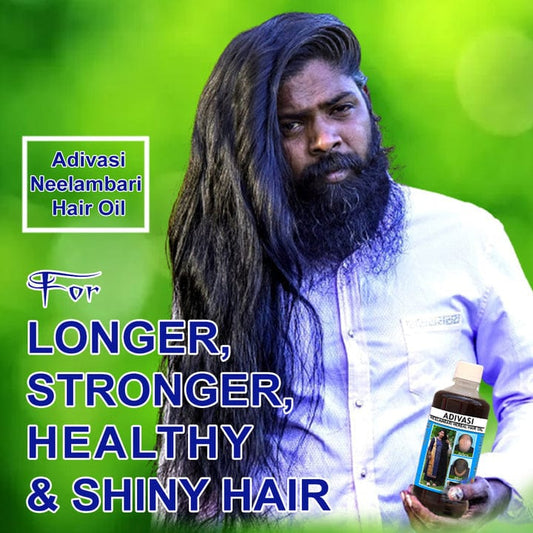 Adivasi Herbal Hair Oil (Buy 1, Get 1 Free)