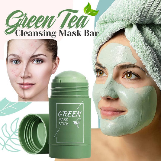 CLAYGLO™ Green Tea Cleansing Mask Stick Bar